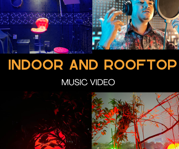 Studio Music Video Rooftop and Indoor