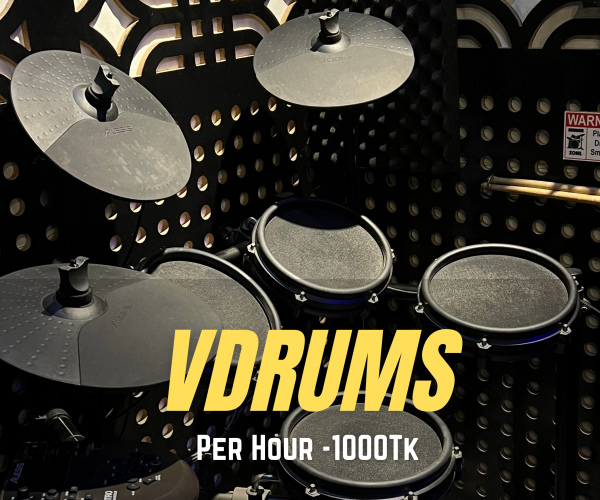 V-Drums Recording Session Per Hour