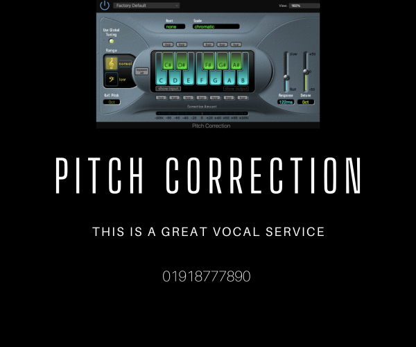Pitch Correction for Vocal